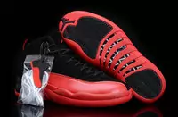 chaussure man classic jordan 12 air 2013 style exquis noir rouge